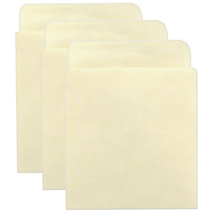 Hygloss® Bright Sticky Back Library Pockets, Manila, 40 Per Pack, 3 Packs