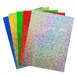 Hygloss® Self Adhesive Holographic Paper, 8.5" x 11", 5 Sheets