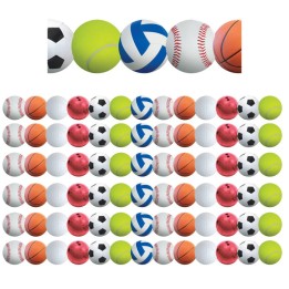 Hygloss® Sports Balls Border, 36 Feet Per Pack, 6 Packs