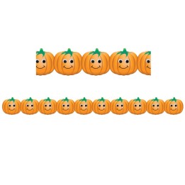 Hygloss® Happy Pumpkins Border, 12 Strips/36 Feet