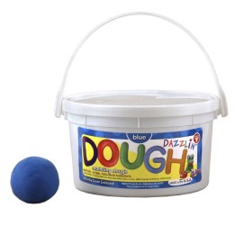 Hygloss® Dazzlin' Dough, Blue, 3 lb. tub