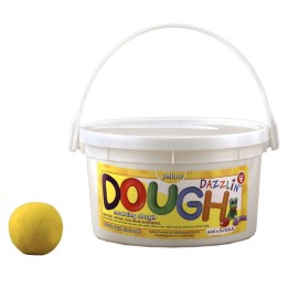 Hygloss® Dazzlin' Dough, Yellow, 3 lb. tub