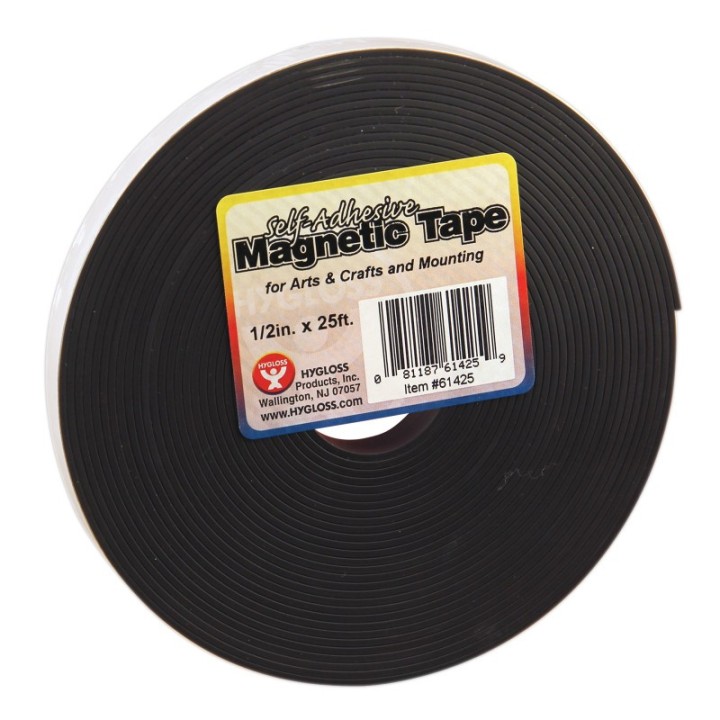 Hygloss® Magnetic Tape, 1/2" x 300"