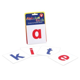 Hygloss® Alphabet Cards, A-Z Lower Case Letters