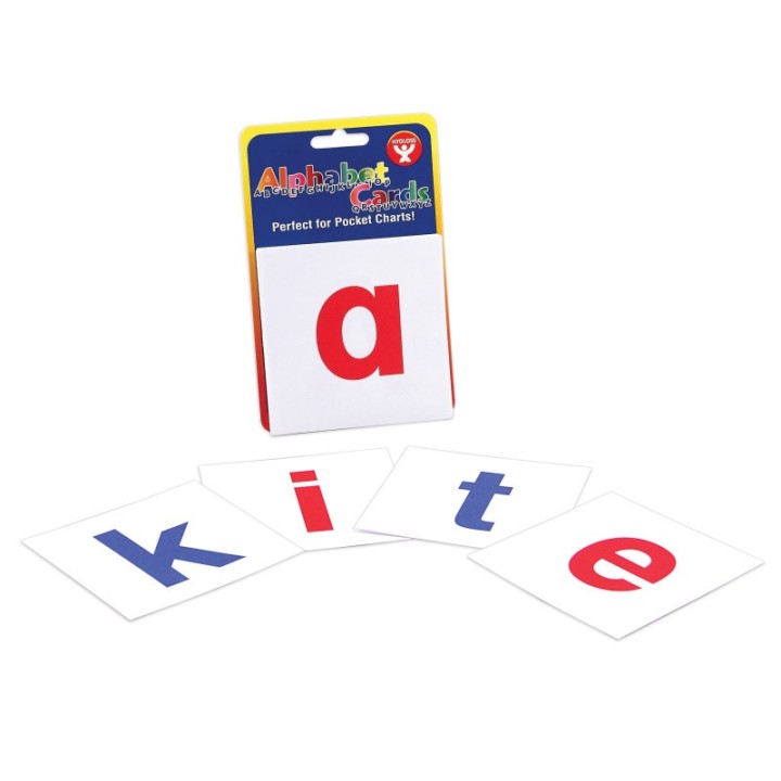 Hygloss® Alphabet Cards, A-Z Lower Case Letters