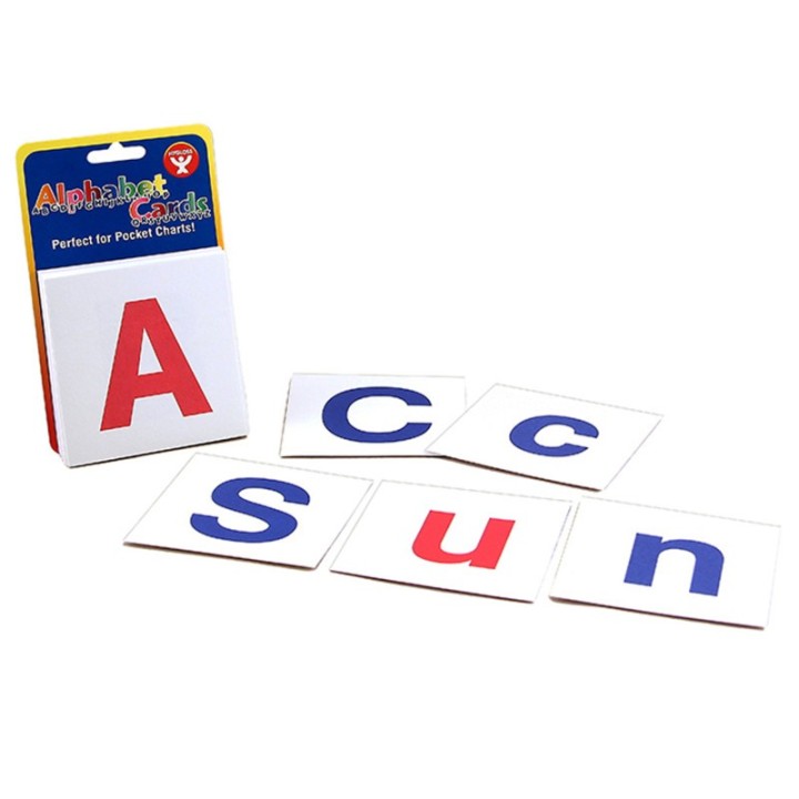Hygloss® Upper Case & Lower Case Alphabet Cards, 60 Cards