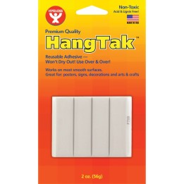 Hygloss® HangTak™ Reusable Adhesive, White, 2 oz.
