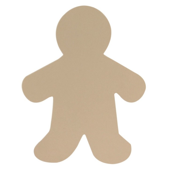 Hygloss® Multicultural Colors People Shape Paper Cut-Outs, 16" Me Kid, Pack of 25