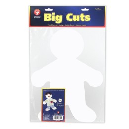 Hygloss® 16" Me Kid Big Cut-Outs Paper Shape, Pack of 25