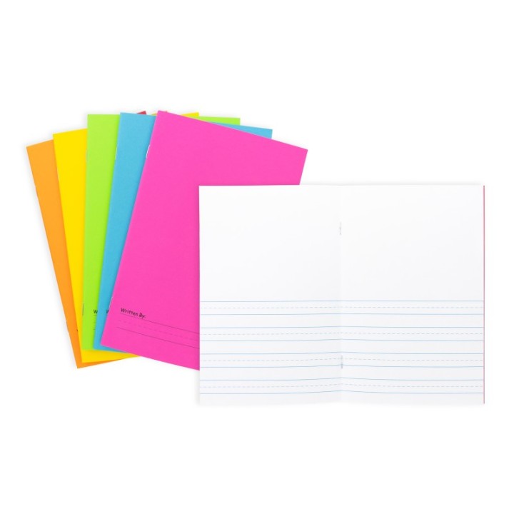 Hygloss® My Storybook Blank Book, 5.5" x 8.5", Assorted, Pack of 24