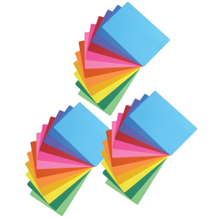 Hygloss® Mighty Bright™ Placemats, 24 Per Pack, 3 Packs