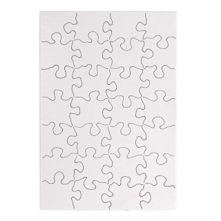 Hygloss® Compoz-A-Puzzle®, 5 1/2" x 8" Rectangle, 28-Piece, Pack of 24