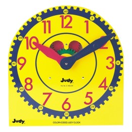 Carson Dellosa Education Color-Coded Judy® Clock