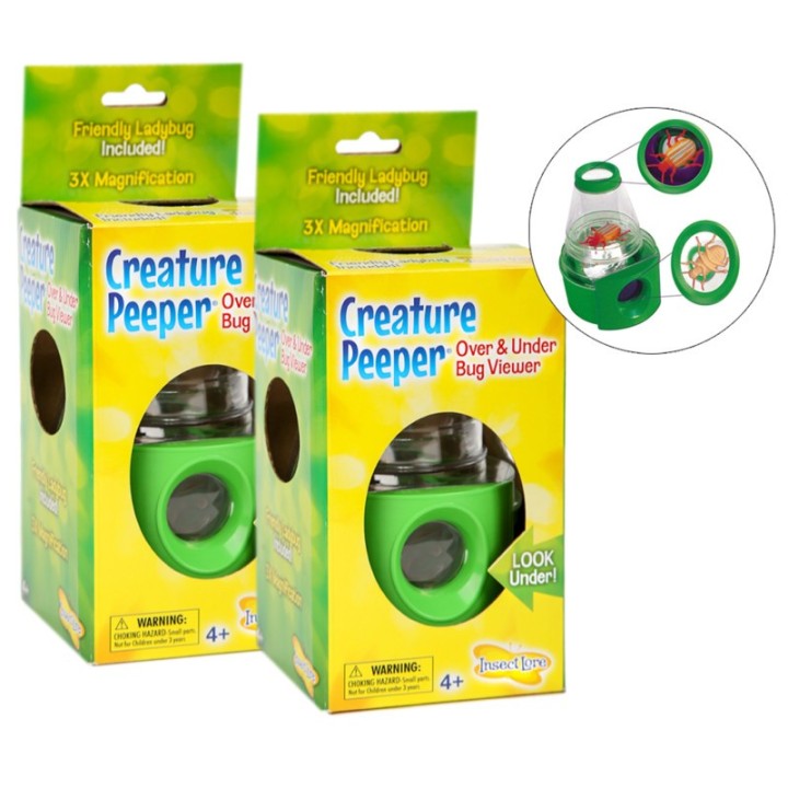 Insect Lore Creature Peeper Above-Below 3D View, Pack of 2