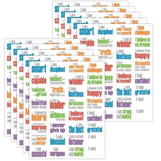 Inspired Minds Say it! Think it! Live it! Incentive Stickers, Pack of 320