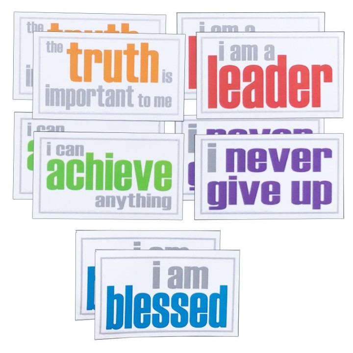 Inspired Minds Encouragement Magnets, 5 Per Pack, 2 Packs