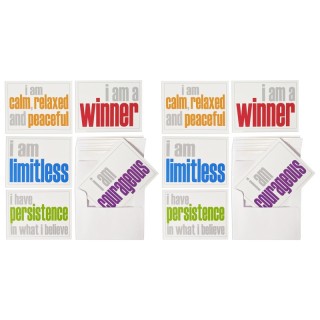 Inspired Minds Note Cards with Envelope, Hopefulness Booster Set, 10 Per Set, 2 Sets