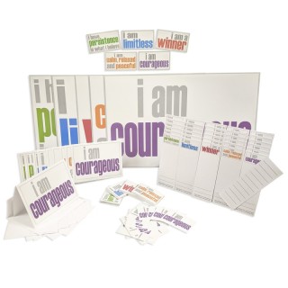 Inspired Minds Hopefulness Ultra Booster Set, Posters, Magnets, Notes, Page Keepers, Note Cards, 150 Pieces