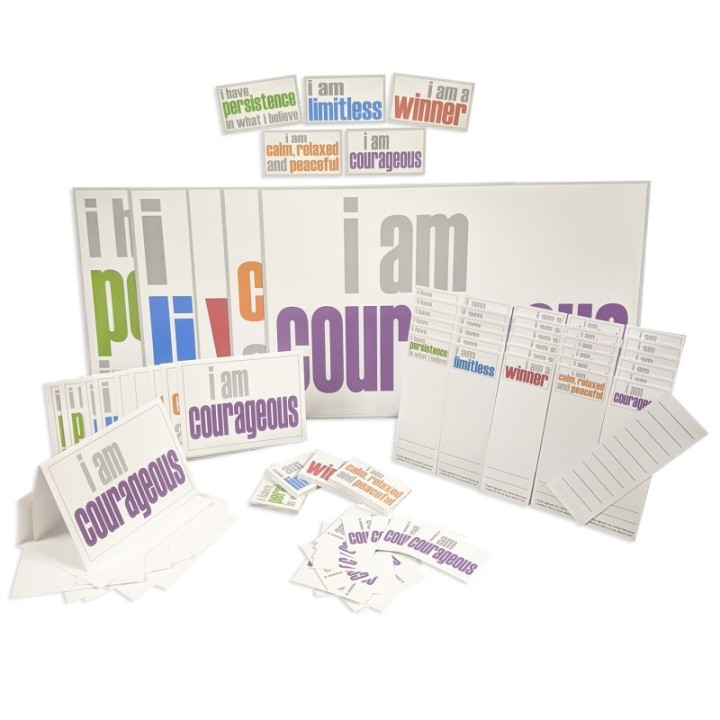 Inspired Minds Hopefulness Ultra Booster Set, Posters, Magnets, Notes, Page Keepers, Note Cards, 150 Pieces