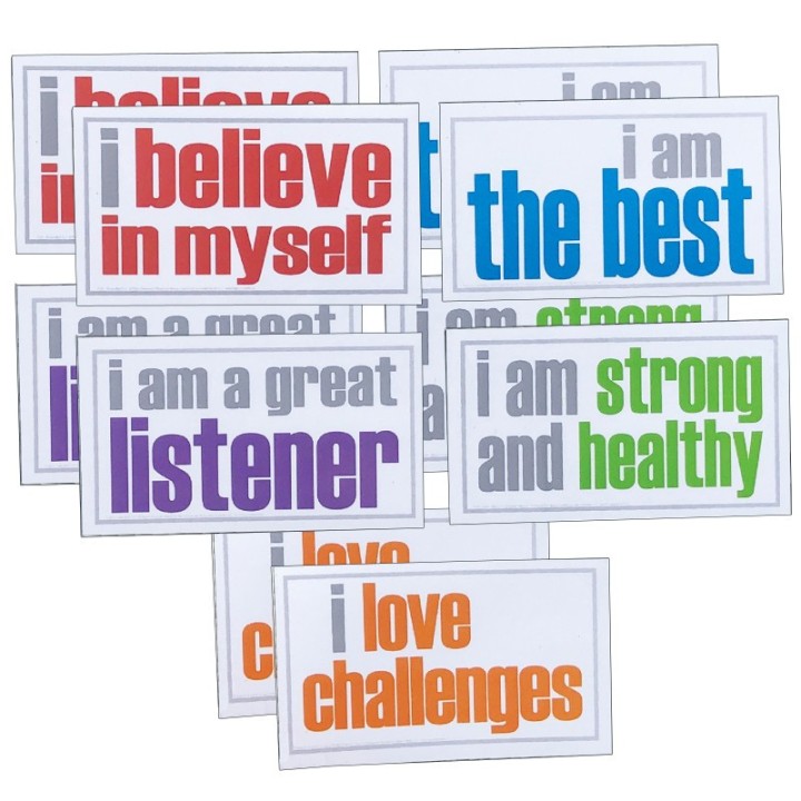 Inspired Minds Positivity Magnets, 5 Per Pack, 2 Packs