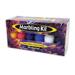 Jacquard Fabric and Paper Marbling Starter Kit