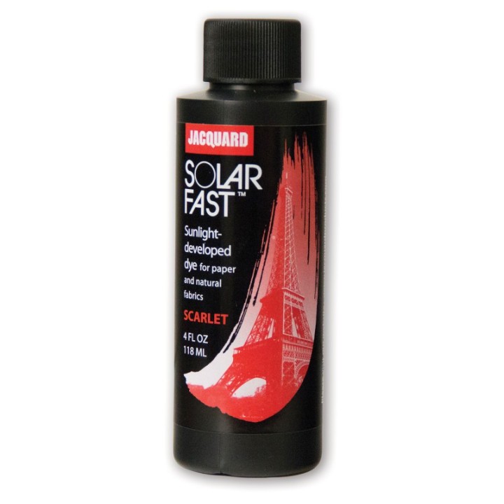 Jacquard SolarFast Dye, 4 oz, Scarlet