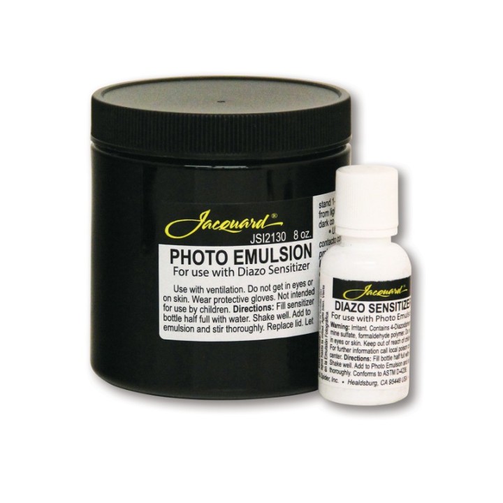 Jacquard Photo Emulsion & Diazo Sensitizer, 8 oz