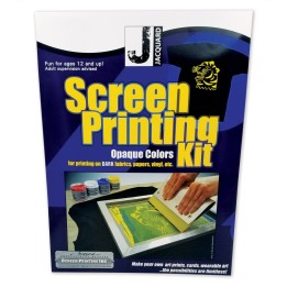 Jacquard Screen Printing Kit, Opaque Colors