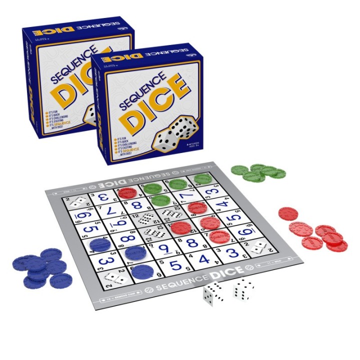 JAX Ltd. Sequence Dice™ Game, Pack of 2