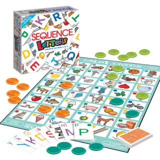 JAX Ltd. Sequence® Letters Board Game for Kids