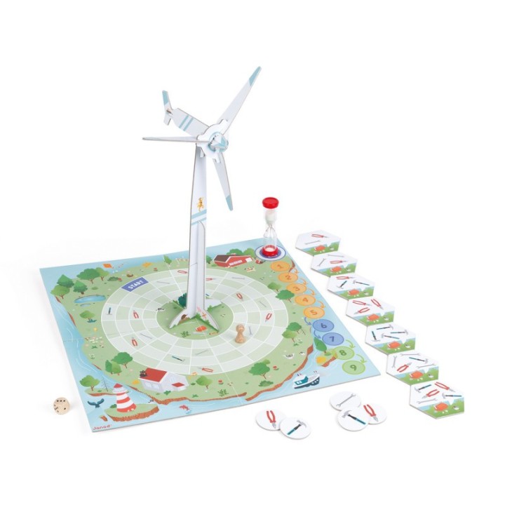 Janod® WWF® Wind Turbine Building Cooperative Game