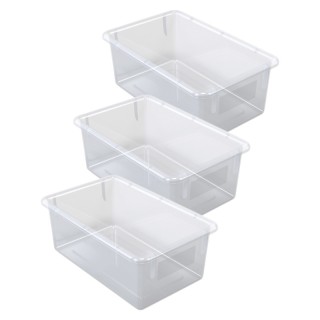 Jonti-Craft® Cubbie Tray, Clear, Pack of 3