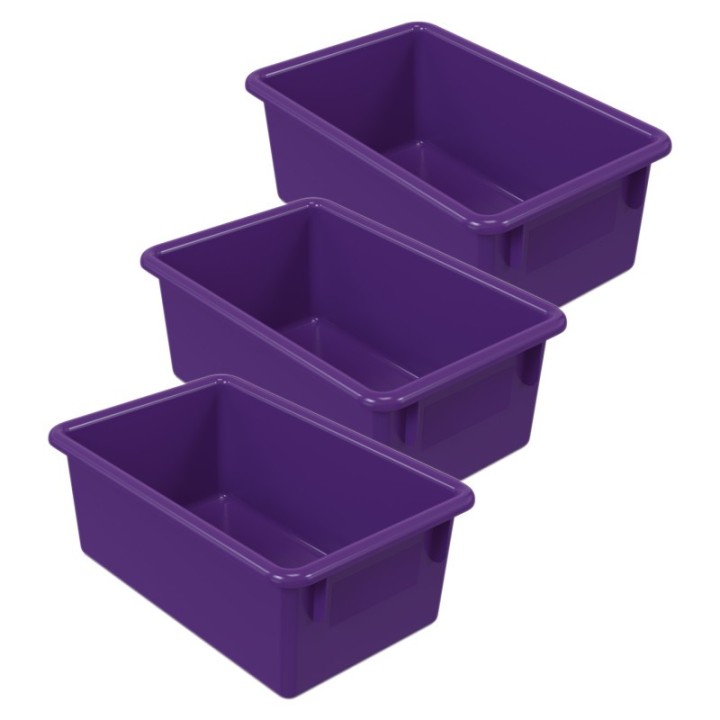 Jonti-Craft® Cubbie Tray, Purple, Pack of 3