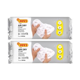 JOVI Air Dry Clay, White, 2.2lb Bar, Pack of 2