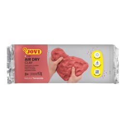 JOVI Air Dry Clay, Terracotta, 1.1lb Bar
