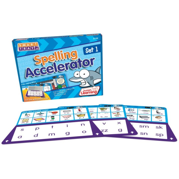 Junior Learning® Smart Tray - Spelling Accelerator Set 1