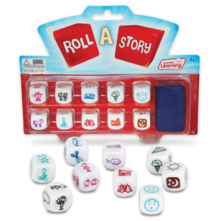 Junior Learning® Roll A Story Dice Game