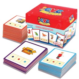 Junior Learning® CVC Builders Activity Cards, Set of 48