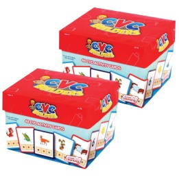 Junior Learning® CVC Builders Activity Cards, 48 Per Set, 2 Sets