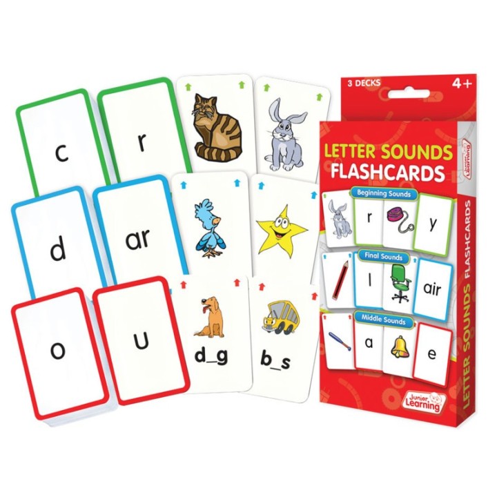 Junior Learning® Letter Sound Flashcards