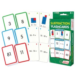 Junior Learning® Subtraction Flashcards