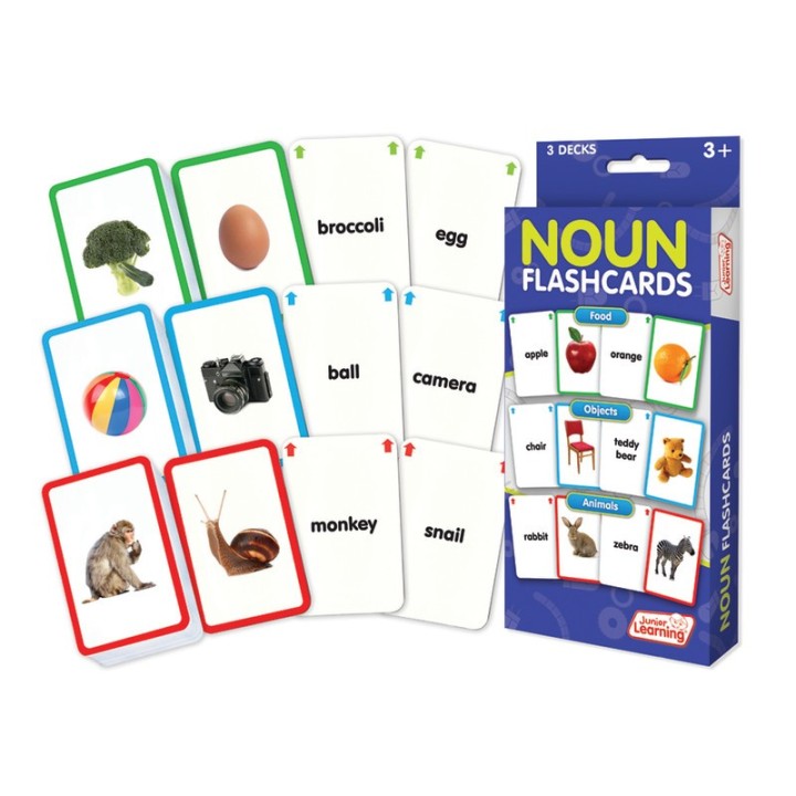 Junior Learning® Nouns Flashcards