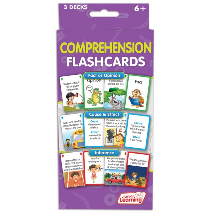 Junior Learning® Comprehension Flash Cards