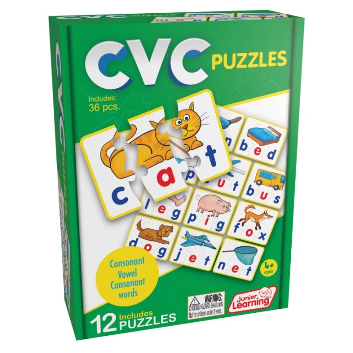 Junior Learning® CVC Puzzles
