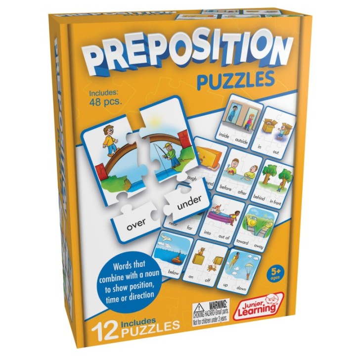 Junior Learning® Preposition Puzzles