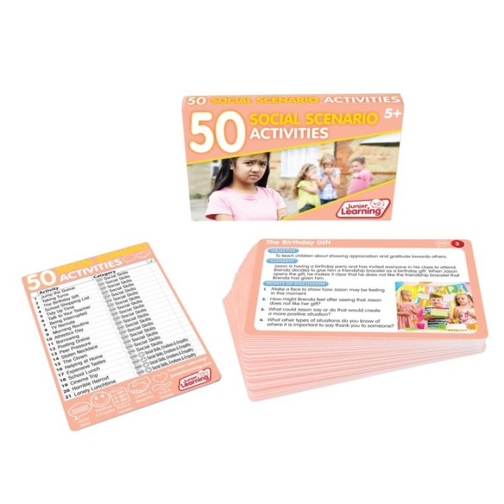Junior Learning® 50 Social Scenario Activities