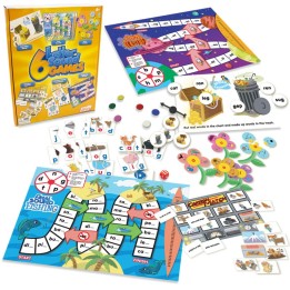 Junior Learning® 6 Letter Sound Games