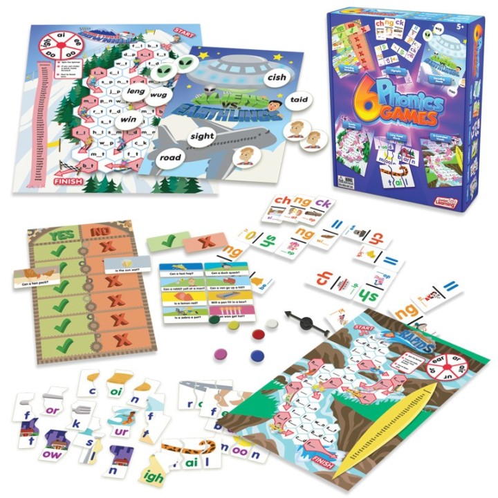 Junior Learning® 6 Phonics Games