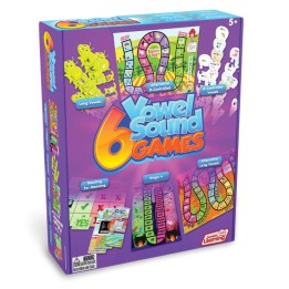 Junior Learning® 6 Vowel Sound Games