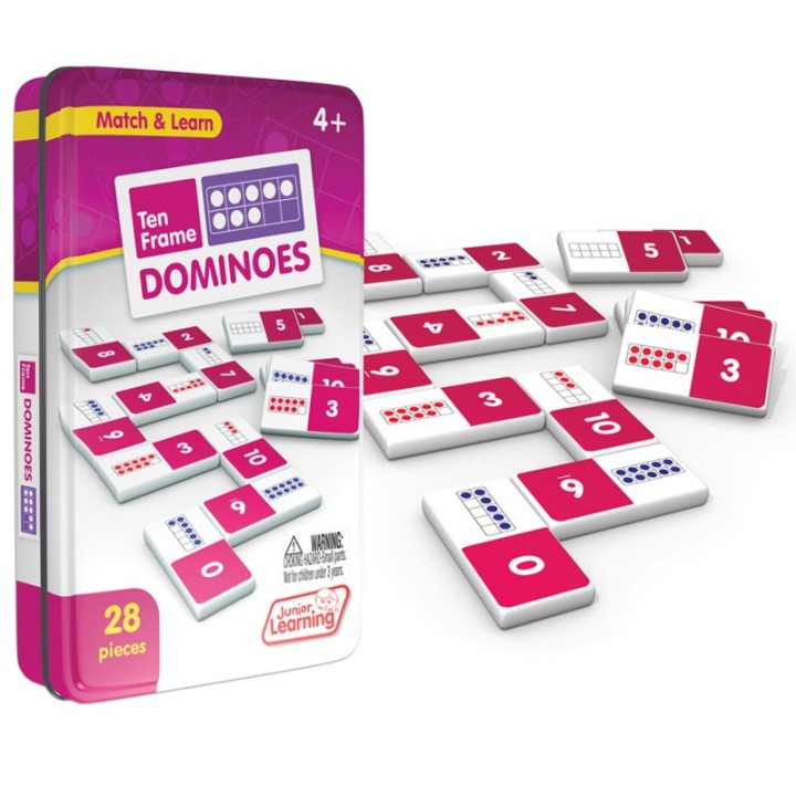 Junior Learning® Ten Frames Dominoes